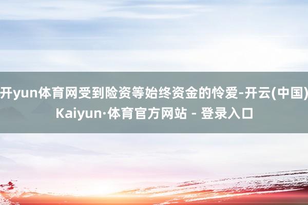 开yun体育网受到险资等始终资金的怜爱-开云(中国)Kaiyun·体育官方网站 - 登录入口
